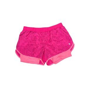 Danskin Now Running Shorts Women’s Size SMALL (4-6) w/ Compression Layer Pink